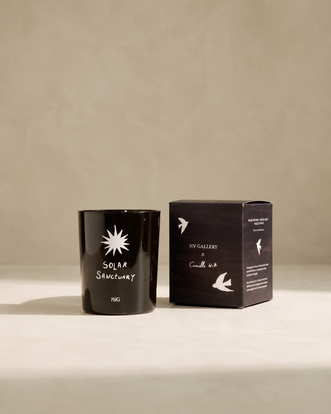 Solar — Bougie en cire naturelle - 2